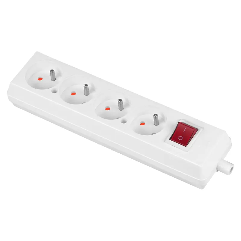 Gniazdo przenośne czterokrotne 4x2p+Z with switch 16A, 250V - 2