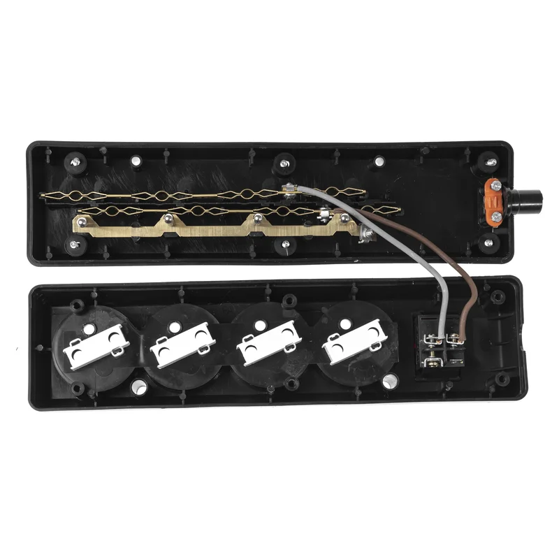 Gniazdo przenośne czterokrotne 4x2p+Z with switch 16A, 250V - 3