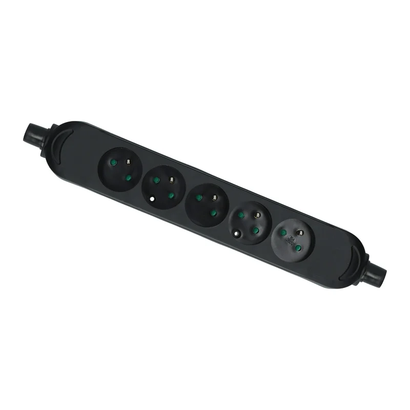 Gniazdo przenośne pięciokrotne 5x2p+Z 16A, 250V - 3