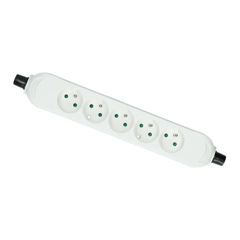 Gniazdo przenośne pięciokrotne 5x2p+Z 16A, 250V