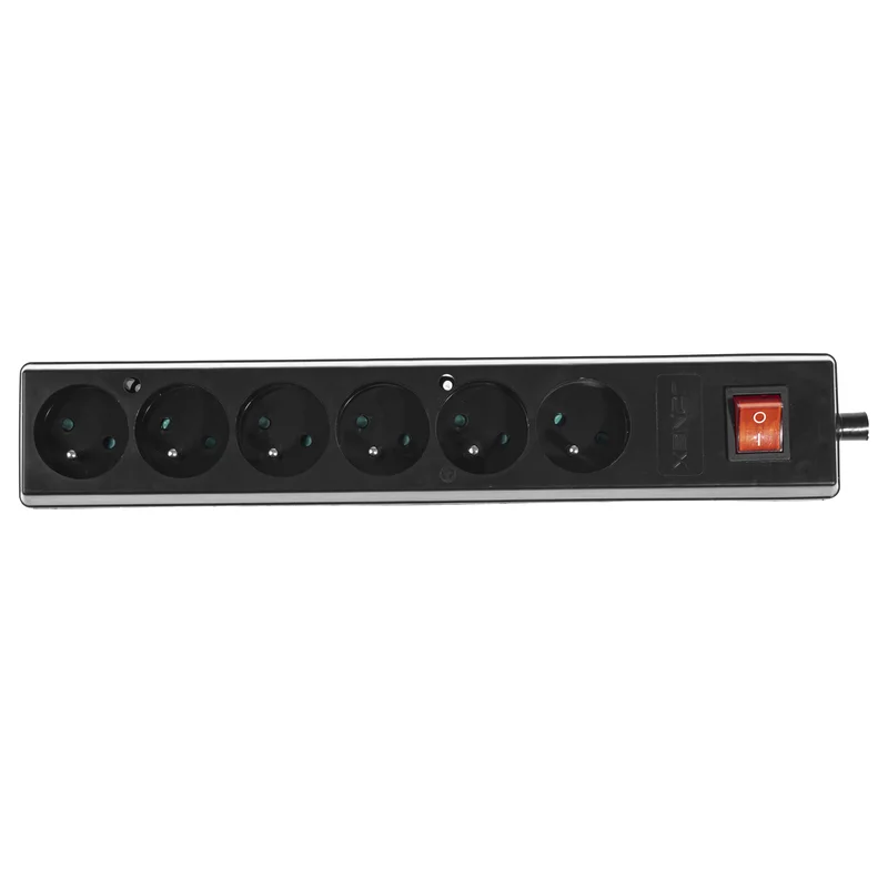 Gniazdo przenośne sześciokrotne 6x2p+Z with switch 16A, 250V - 2