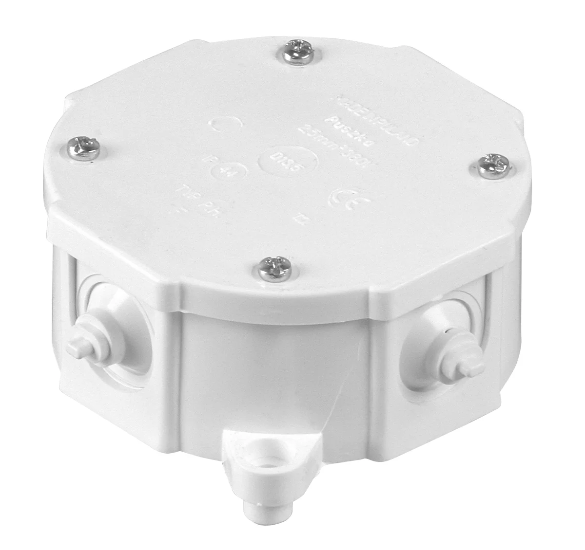 Puszka hermetyczna 380V, dławica D-13,5 bez wkładu, IP 44