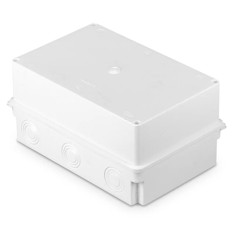 Puszka odgałęźna, 6 wlotowa, n/t, wym. 235x150x115, IP 40