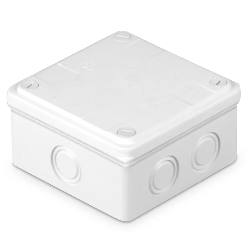 Puszka odgałęźna, n/t 100x100x50, IP-67stos. dławików gwint;without cable gland