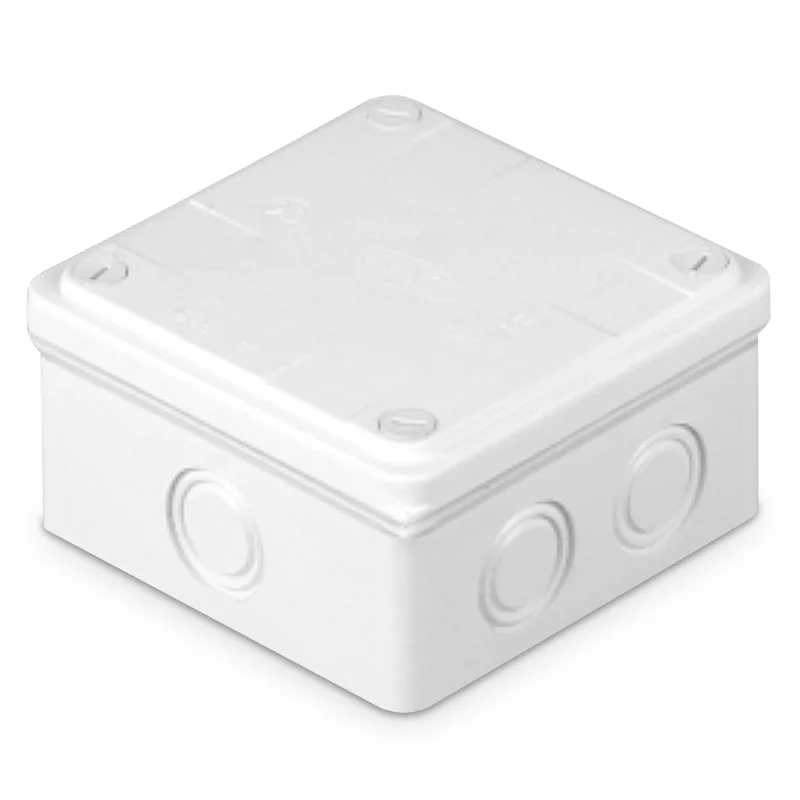 Puszka odgałęźna, n/t 125x125x80, IP-67 stos. dławików gwint;without cable gland
