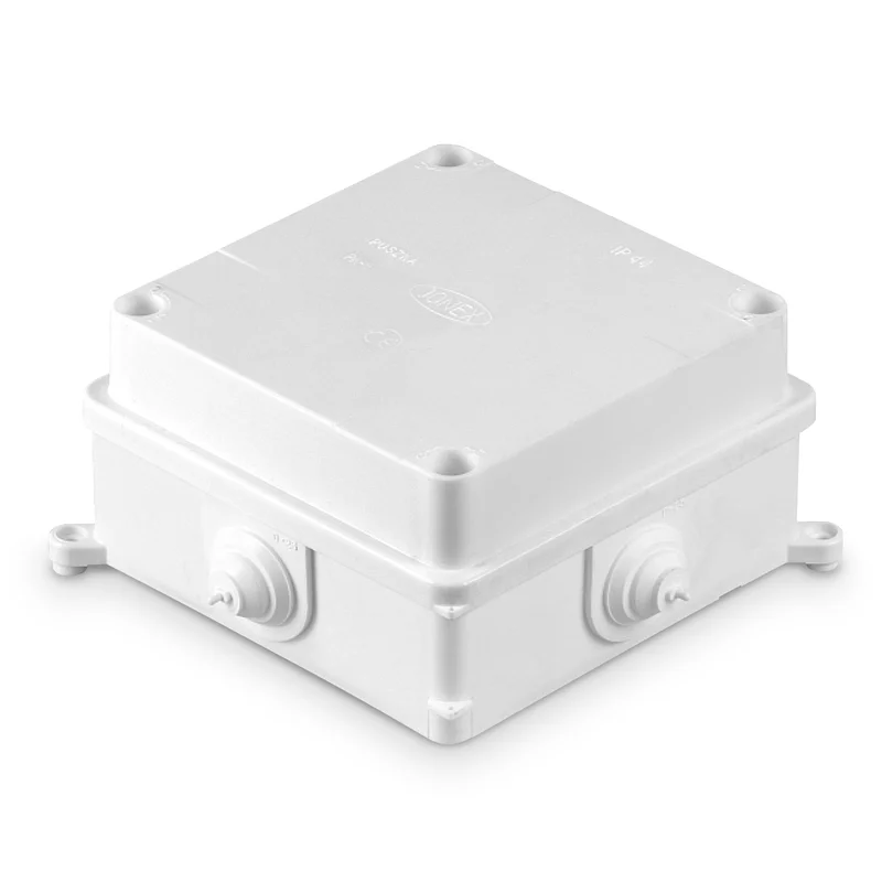 Puszka instalacyjna, z dławicami D-25, IP44, wym 125x125x70