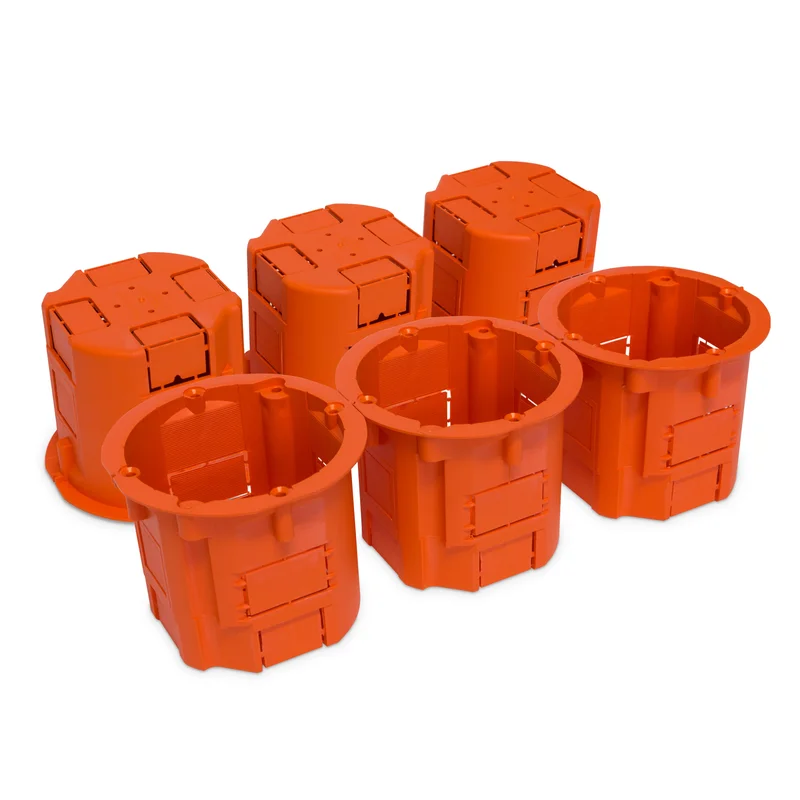 Puszka końcowa jednokrotna 60x45 p/t; pomarańczowy - 3