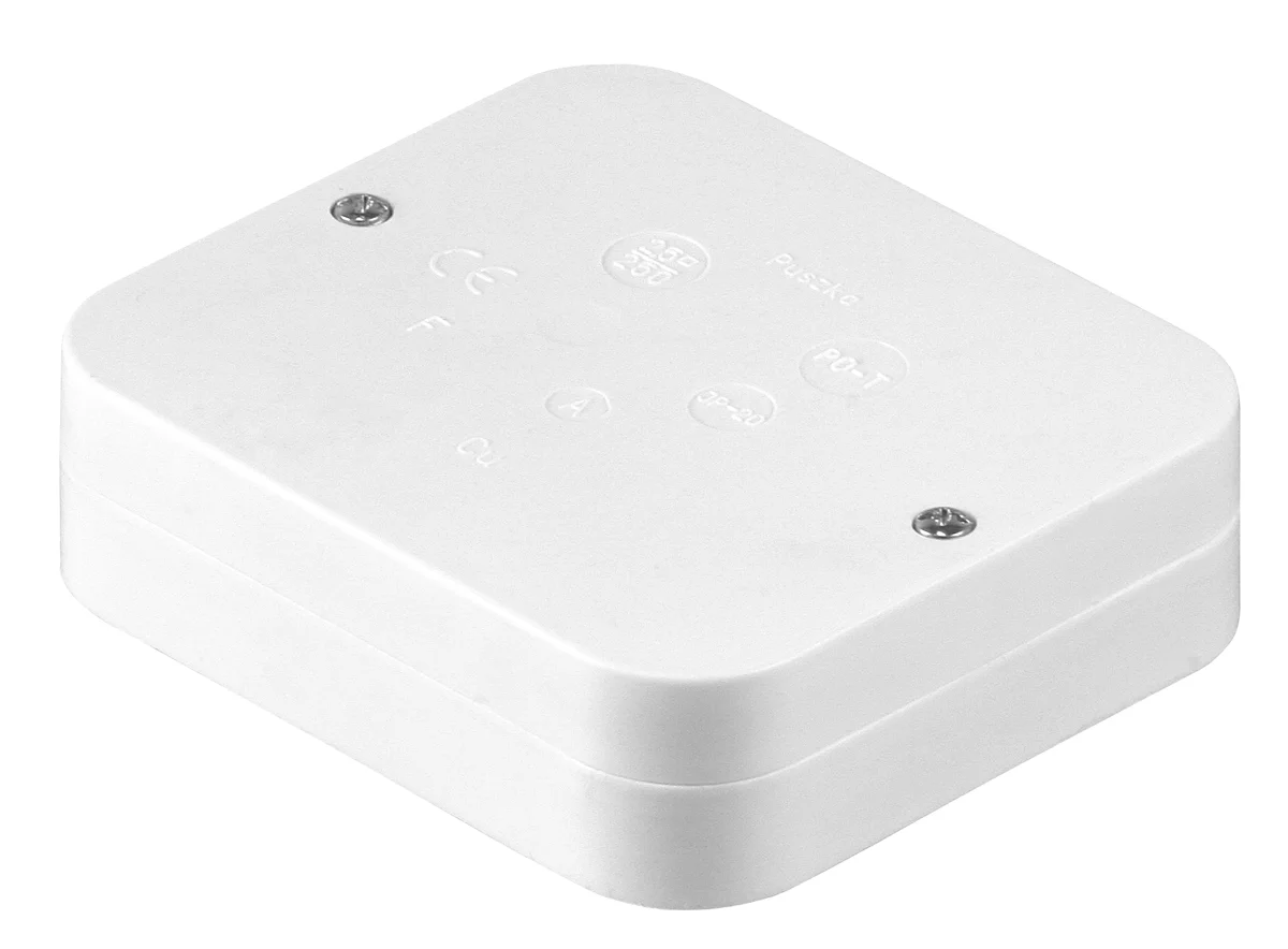 Puszka odgałęźna 380V, bezdławicowa bez wkładu, IP 20