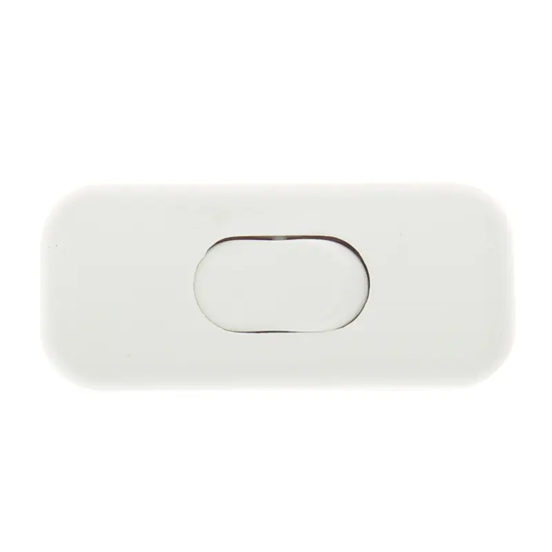 Wyłącznik kołyskowy przelotowy, 2-pole, 2,5A, 250V; biały