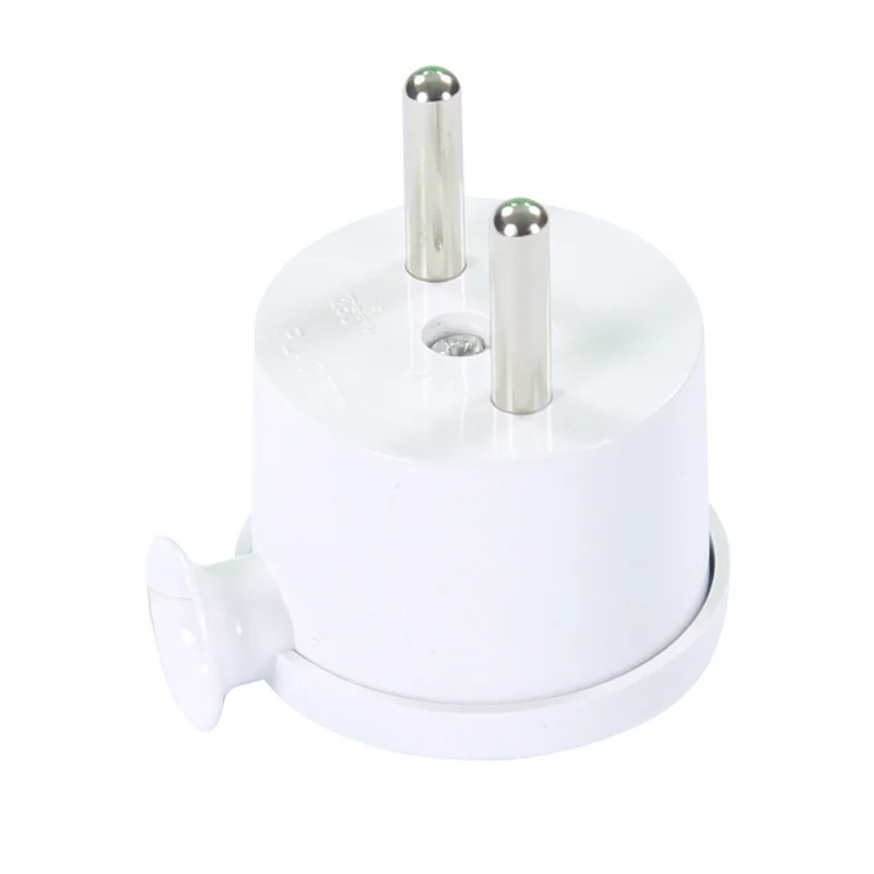 Wtyczka rozbieralna, kątowa "MINI", 2p 16A, 250V; WT-10 BIAŁY - 2