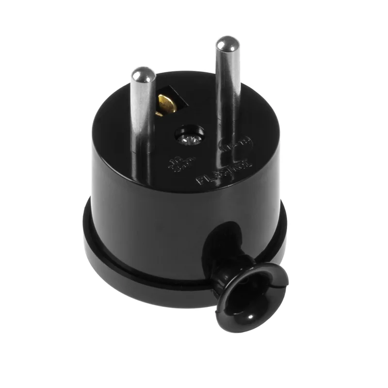 Wtyczka rozbieralna, kątowa "MINI", 2p+Z, 16A, 250V; WT-15 BIAŁY - 4