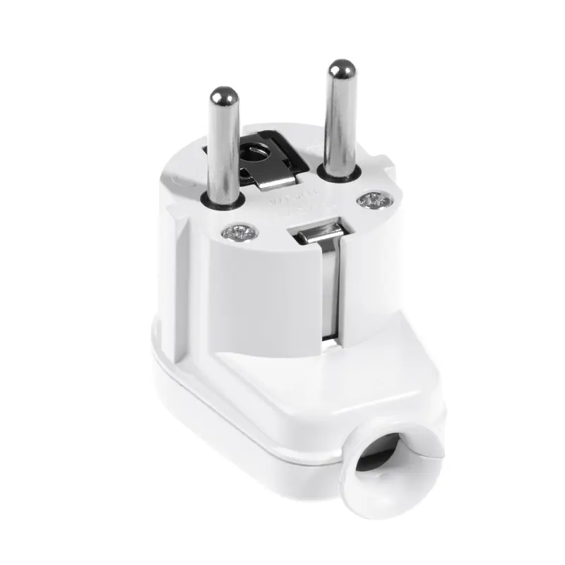Wtyczka rozbieralna, kątowa Uni-SCHUKO, 2p+Z; 16A, 250V; WT-16U BIAŁY - 3