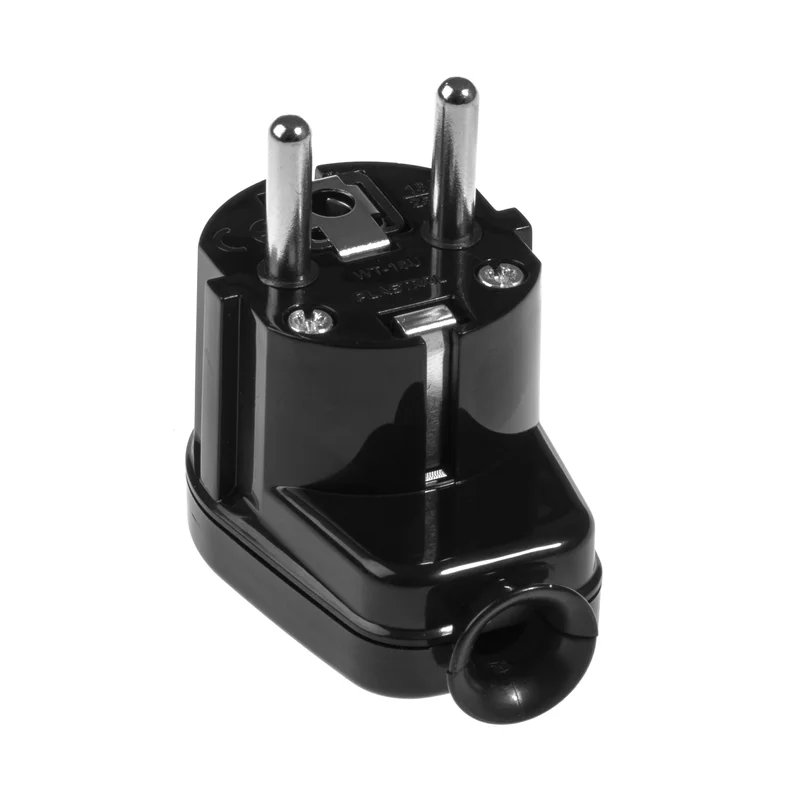 Wtyczka rozbieralna, kątowa Uni-SCHUKO, 2p+Z; 16A, 250V; WT-16U BIAŁY - 10
