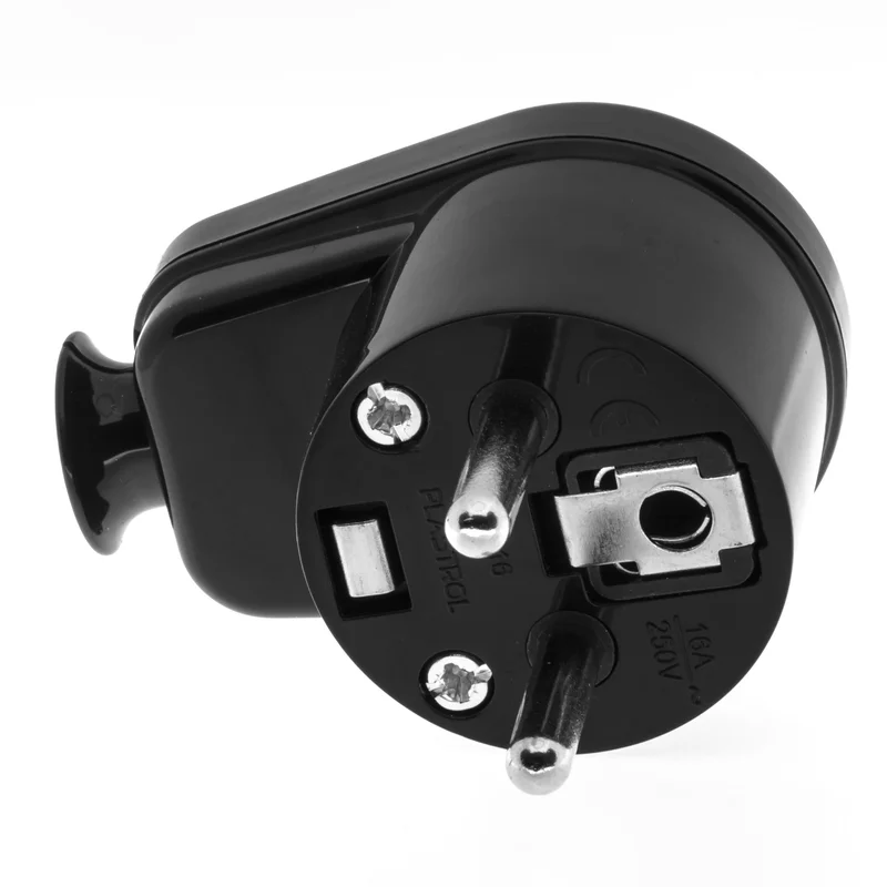 Wtyczka rozbieralna, kątowa Uni-SCHUKO, 2p+Z; 16A, 250V; WT-16U BIAŁY - 12