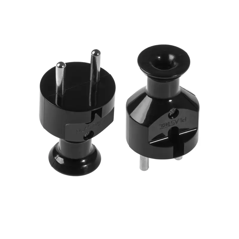 Wtyczka rozbieralna, prosta 2p, 16A, 250V; WT-21 BIAŁY - 4