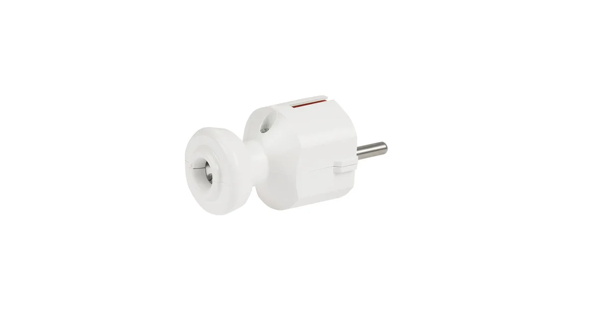 Wtyczka rozbieralna, prosta Uni-SCHUKO, 2p+Z Schuko, 16A, 250V; WT-40 BIAŁY - 2