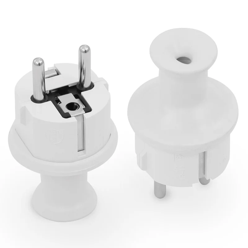 Wtyczka prosta "Uni-Schuko"16A, 250V rozbieralna, I kl.izolacji - 4