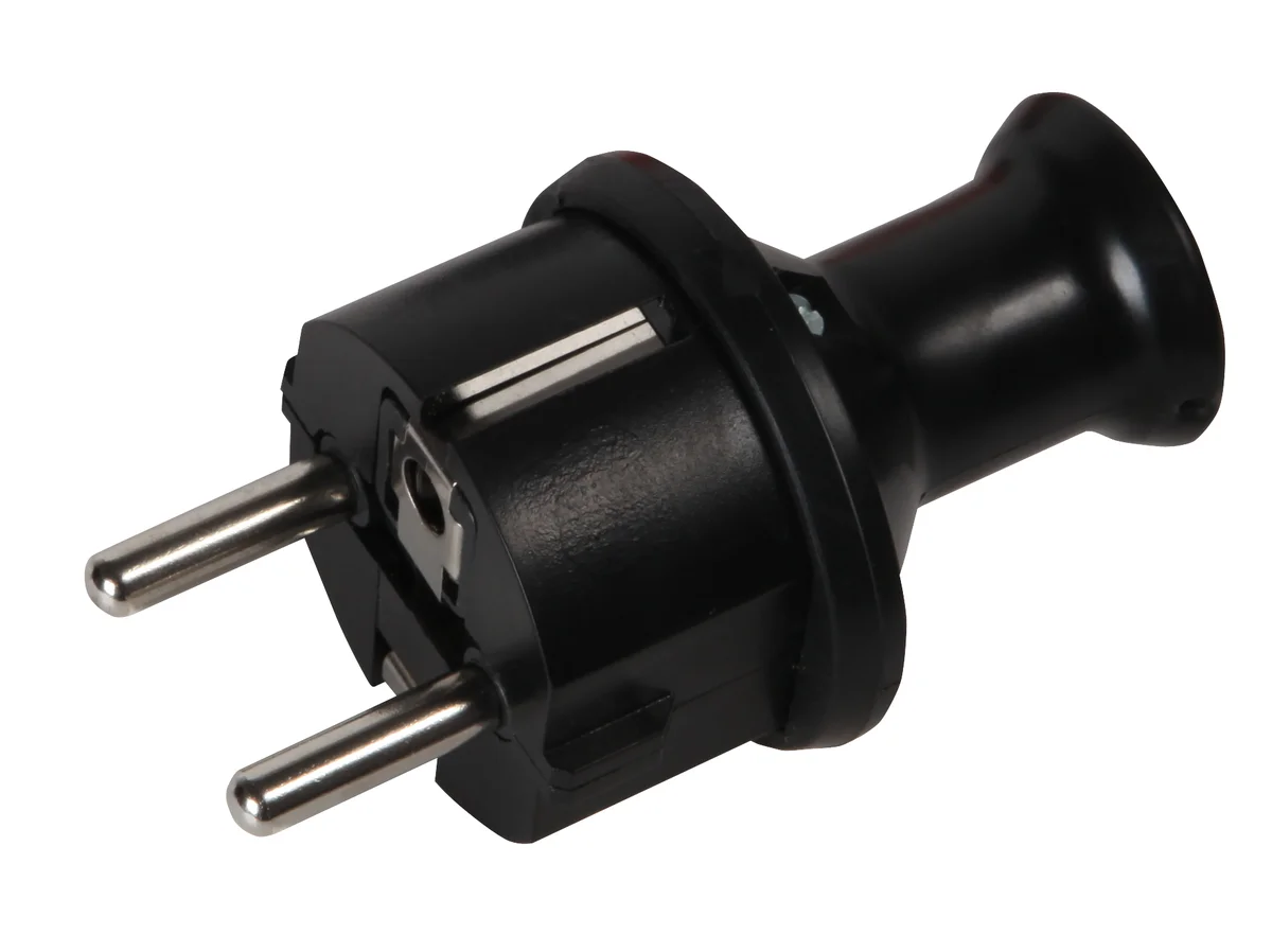 Wtyczka prosta "Uni-Schuko"16A, 250V rozbieralna, I kl.izolacji - 5