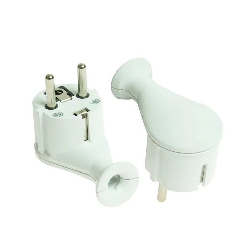 Wtyczka rozbieralna, kątowa Uni-SCHUKO, 2p+Z; 16A, 250V; WT-50 BIAŁY